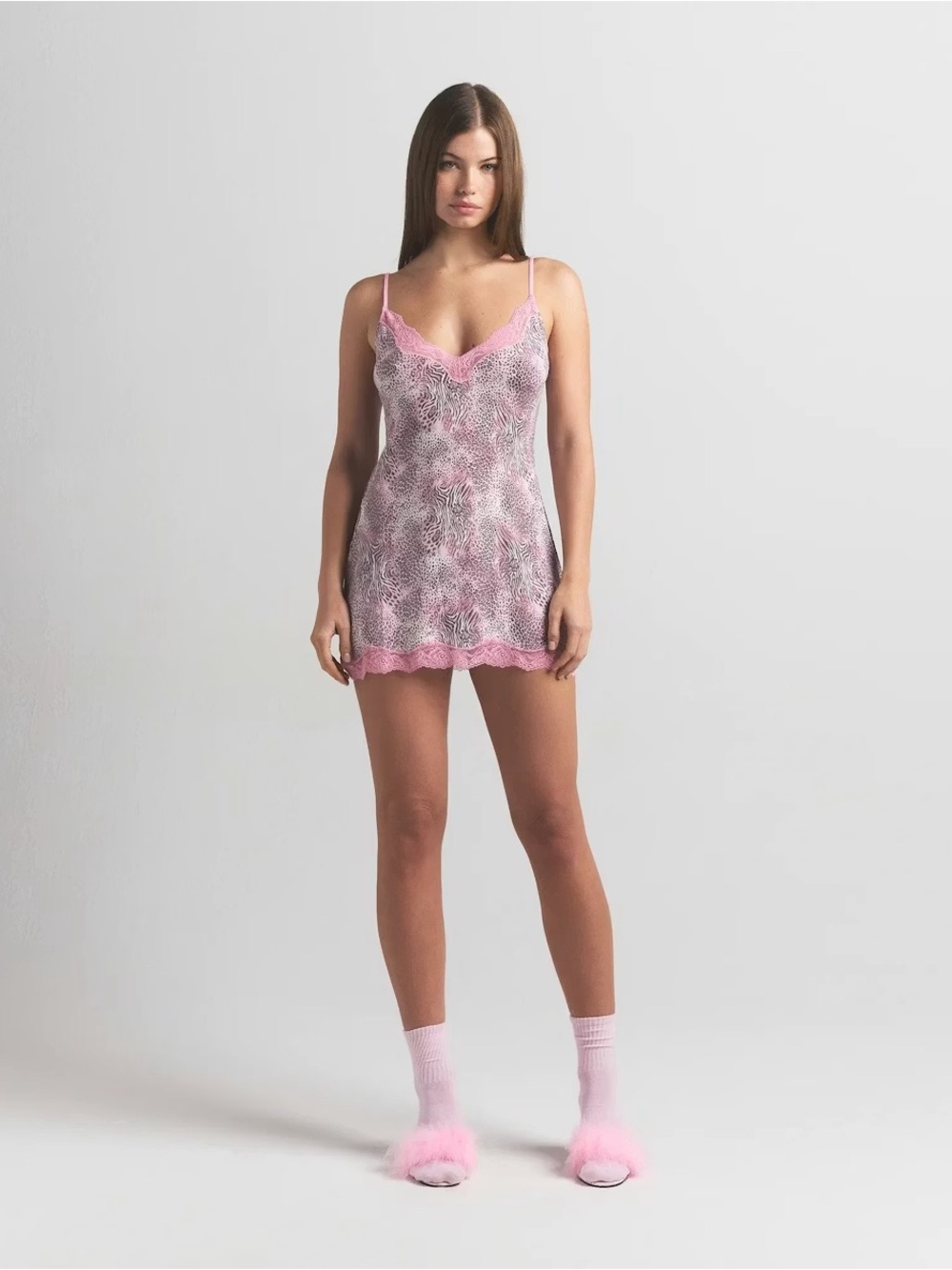 LACE MINI DRESS - Picture 4 of 5